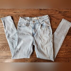 Levi High Rise 725 Light Blue Women's Jeans